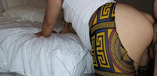 Latina with a big ass in see through leggings